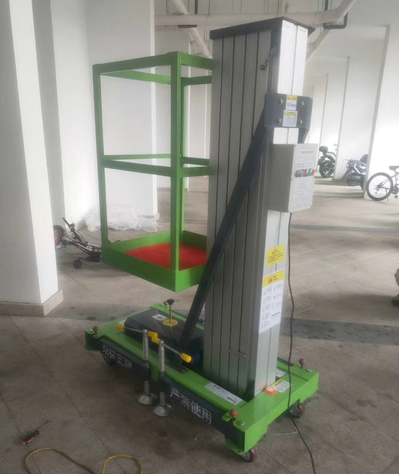單柱鋁合金式升降平臺 單柱鋁合金式升降平臺